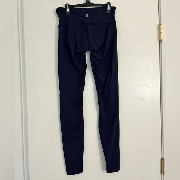 Lululemon Wunder Under Midnight Navy Leggings - Picture 1 of 2